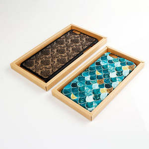 Caja de embalaje para fundas de teléfono reciclable con impresión personalizada, caja de cartón plegable, caja de embalaje estilo cajón para regalo de fundas de teléfono universales - Product Image 5