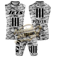 Ensemble sweat à capuche et short FQ Custom Ice Creamm Drip Outdoors pour enfants, maillots d'entraînement à manches courtes, uniformes de flag football