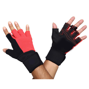 Custom Logo Durable Athletic Weightlifting Gloves Men Women Hand Wrist Palm Protector Cycling Exercise Gloves - Product Image 2