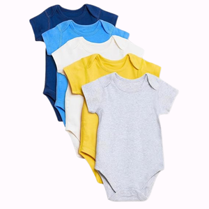 Custom Newborn Bodysuit Supplier Cotton Baby Romper Private Label Manufacturer - Product Image 4