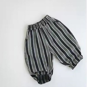 Venta al por mayor nuevo modelo 100% algodón Y/D tejido suave calidad fabricante indio bebé niños pantalón - Product Image 5