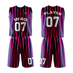 Maillots de basket sans manches pour hommes, col en V, avec logo imprimé par sublimation personnalisée, fermeture à enfiler, tissu en maille 100% polyester - Product Image 4