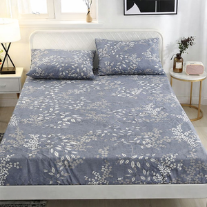 Sábana Ajustable Moderna Pleasure King |   Ropa de Cama de Lujo Suave de Algodón Glaceado Pesado |   Juego de Fundas para Colchón con 2 Fundas para Almohadas - Product Image 1