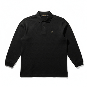 Chemise à manches longues pour homme avec logo personnalisable, motif floral, respirante, coton piqué de haute qualité, prix de gros avantageux - Product Image 1