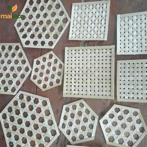 ไม้ไผ่สานแบบตะแกรงติดผนังเทรนด์ยอดนิยมแบบดั้งเดิมงานฝีมือตกแต่งปีใหม่เป็นมิตรกับสิ่งแวดล้อม - Product Image 6