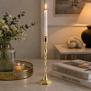 Support de bougie en laiton de luxe, grand chandelier pour la décoration intérieure, centre de table de mariage, événements, fêtes, cadeau en gros - Product Image 2