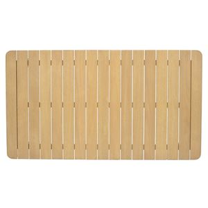 <b>Solid</b> <b>Wood</b> Modern Eco-Friendly Durable Waterproof Outdoor Dining <b>Table</b> with <b>Table</b> <b>Top</b> - Product Image 4