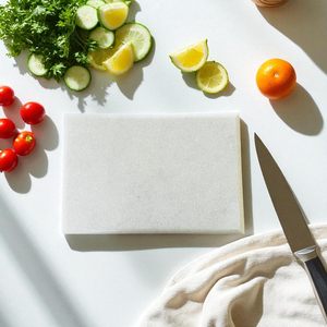 Tabla de Cortar Rectangular de Mármol Stone Era, Apta para Lavavajillas, Duradera, Reutilizable para Uso en la Cocina, para Cortar Frutas y Queso, Precio Bajo - Product Image 3