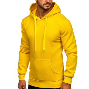 Service Winter Street Wear Hoodies Men's 100% Cotton Pullover Hoodie High Quality <b>Thick</b> <b>Fleece</b> Custom Size Solid Print OEM - Product Image 6