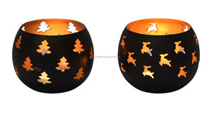 Portavelas de Té de Buda de Hierro Pequeño, Hecho a Mano, Marca IHA, Decoración Navideña Festiva, Artículos para Regalos, Portavelas, Frascos para Velas - Product Image 4