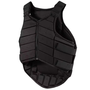 Chaleco de Seguridad Ecuestre Rojo, Chaqueta Protectora Ligera para Montar a Caballo - Product Image 4