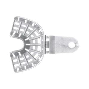 Bandejas de Impresión Dentales Manuales de Alta Calidad para Autoclave con Agarre Ergonómico, Reutilizables, Equipo Médico de Grado A+ para Dentistas - Product Image 6