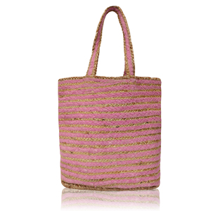Sac messager femme en jute naturel 2026 – Sac de plage et de voyage écologique à fermeture ouverte, style bohème chic et tendance - Product Image 4
