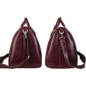 Large Capacity Custom Shoulder <b>Weekend</b> <b>Bag</b> Leather Duffle <b>Bag</b> <b>Men</b> Fashionable Sports Gym Travel Storage <b>Bags</b> - Product Image 2