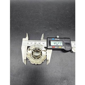 Broche Redondo Escocés Vintage de Mediados de Siglo con Diseño a Cuadros, Adorno Plateado con Piedras, Accesorio Tradicional para Kilt, Más Vendido 2026 - Product Image 6