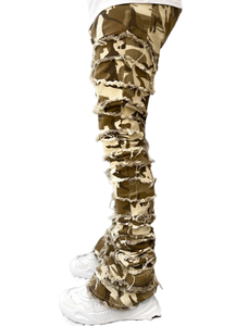 Jeans Ajustados para Hombre, Estilo Motero, Diseño Desgastado, Color Blanco Oscuro, Lavado, Disponibles para Dropshipping - Product Image 6