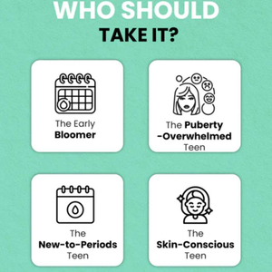 Fórmula para chicas adolescentes con Shatavari Ashoka Chasteberry para el apoyo de la pubertad, alivio del dolor, equilibrio hormonal y regularidad menstrual - Product Image 6