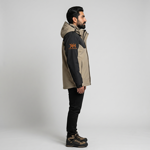 Veste Softshell de Chasse Personnalisée pour Hommes, Imperméable, Coupe-Vent, Tactique, à Capuche, Fabricant OEM - Product Image 4