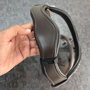 Brida de caballo de cuero italiano de alta calidad con hebillas de acero inoxidable Productos de caballo Premium - Product Image 2