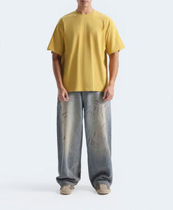 Camiseta Deportiva Personalizada 100% Algodón, Ligera, Transpirable, Ajustada, para Gimnasio, Compresión, Ecológica, para Hombre - Product Image 1