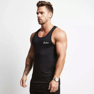 Service OEM, vêtements de fitness, couleur personnalisée, débardeur respirant, débardeur sans manches 100% coton - Product Image 2