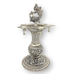 Gravure à la main Cuivre Plaqué Argent Support de Massage Farman Message Scroll Holder Mariage Invitation Holder - Product Image 4