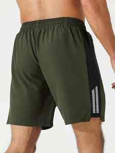 Pantalones Cortos Deportivos Personalizados para Hombre |   Pantalones cortos de tela de poliéster transpirables para gimnasio, correr, entrenamiento y uso casual. - Product Image 6