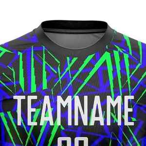 เสื้อฟุตบอลกีฬาปี 2026 โลโก้สั่งทำ พิมพ์ดิจิทัล น้ำหนักเบา คุณภาพดีที่สุด บริการ OEM โลโก้สั่งทำ - Product Image 4