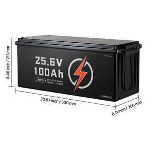 Batteria al Litio LiFePO4 24V 100Ah a Ciclo Profondo con BMS 50A e Protezione da Basse Temperature - Product Image 4