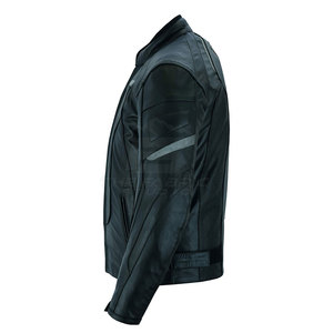 Chaqueta de Motociclista de Cuero de Nuevo Diseño, Cortavientos, Talla Grande, Ajuste Cómodo, Forro Suave, Detalles de Seguridad, Hombros Reforzados, Unisex - Product Image 3