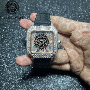 Reloj Cuadrado de Acero Inoxidable de Lujo Charm, 40 mm, Analógico, con Fecha Automática, Correa de Acero Inoxidable, Movimiento Mecánico, para Hombre - Product Image 1