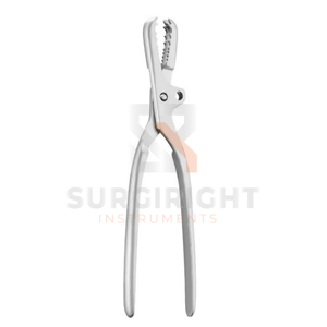 Pince à os réglable Farabeuf Lambotte 23 cm à mâchoires à cliquet en acier pour réduction osseuse orthopédique par Blush Surgical - Product Image 6