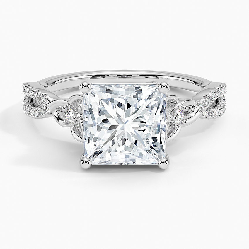 White Gold Plated