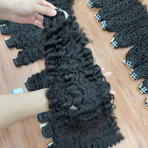 Grande Vente Produit Phare Extensions de Cheveux Birmanes Super Double Drawn Noires Sans Perte Prix de Gros - Product Image 2