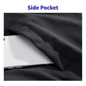Men's <b>Lightweight</b> <b>Denim</b> Bomber <b>Jacket</b> Windbreaker Slim Fit Active Coat Breathable Casual Outdoor Sports Single Stand Front - Product Image 3