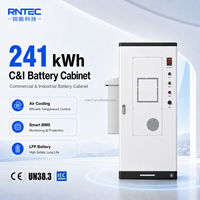 Sistema de Almacenamiento de Energía Comercial de 100kW 241kWh con Gabinete de Baterías LFP y Enfriamiento por Aire para Reducción de Pico de Carga y Respaldo