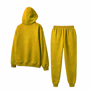 Conjunto Deportivo para Hombre, Estilo Urbano Vintage, Logotipo Personalizado, Cierre de Cremallera, Nuevo Diseño, Sudadera con Capucha, Conjuntos Deportivos Sólidos de Alta Calidad, Manga Larga - Product Image 3