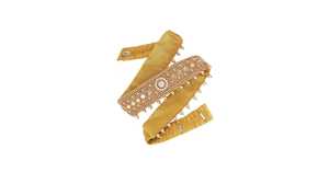 Ceinture traditionnelle élégante avec broderies colorées pour les accessoires de mode Saree et Lehenga - Product Image 4