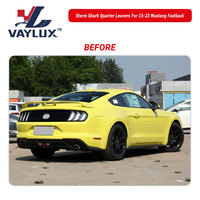 Ailerons arrière Storm Shark tendance pour Mustang Fastback 15-23, kits de carrosserie haut de gamme, accessoires durables, pièces automobiles
