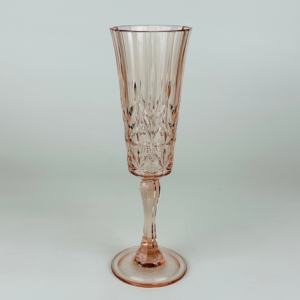 Flûte à champagne en plastique incassable, coupe cristal - Product Image 2
