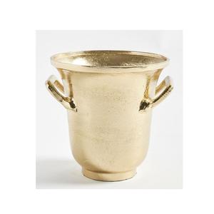 Refroidisseur de vin en Aluminium et métal doré, seau à glace de luxe, décoration de Table d'hôtel, ensemble de 2 bols en métal - Product Image 6