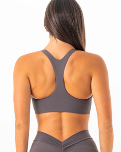 Women's High Support <b>Racerback</b> Premium Quality Sports <b>Bra</b> Breathable Spandex/Polyester Eco-Friendly Anti-Bacterial 180 g - Product Image 5