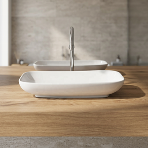 Modern White Round Ceramic Countertop Wash Basin Luxury Bathroom Vessel Sink Art Porcelain Lavabo Bowl - Product Image 2