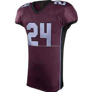 2025 último estilo uniformes de fútbol americano al por mayor en Pakistán mejor calidad tela manga corta transpirable cantidad a granel - Product Image 2