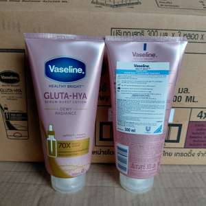 Sérum éclaircissant pour une peau saine et éclatante à l'acide hyaluronique, lotion explosive bleue 300ml x 12 tubes - Product Image 2