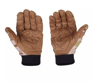 Guantes tácticos unisex para paintball, protección para los dedos, absorción de impactos, protección para los nudillos, espalda de malla transpirable para deportes al aire libre - Product Image 4