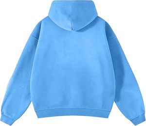Conjunto de sudaderas con capucha extragrandes para hombre, sudaderas vintage con cremallera, estilo streetwear con lavado ácido, chaquetas de forro polar grueso. - Product Image 6