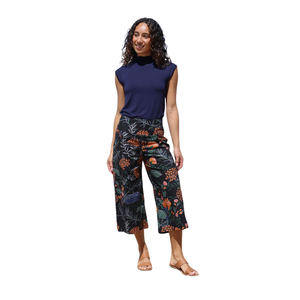 Pantalons imprimés pour femmes avec un imprimé bohème élégant pour les vacances et les loisirs - Product Image 2