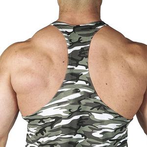 Haute qualité col rond hommes débardeur Style décontracté respirant Fitness porter couleur unie personnalisé été en gros grande taille - Product Image 5