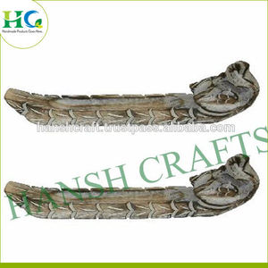 Porte-encens en bois fait main | Brûleur d'encens indien haut de gamme avec récupérateur de cendres pour la méditation, la maison, le temple, la décoration spirituelle - Vente en gros - Product Image 4